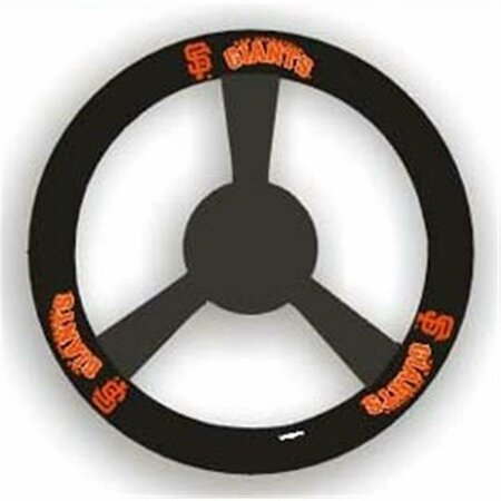FREMONT DIE CONSUMER PRODUCTS San Francisco Giants Steering Wheel Cover Leather Style FR51097